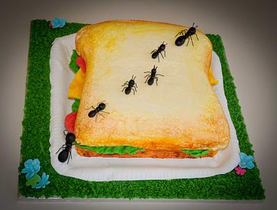 Ants picnic - Cake by Sandy Lawrenson - Sweet 'n  Sassy