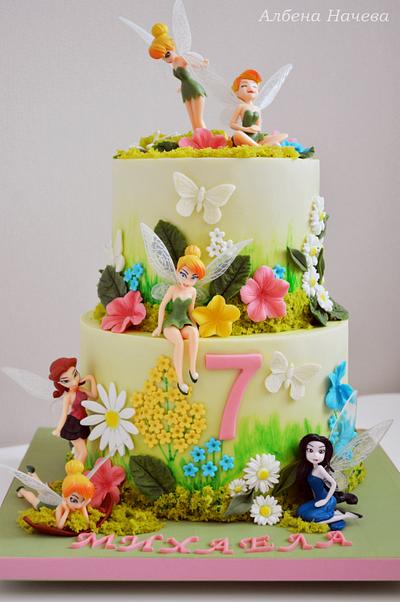 Tinkerbell - Fairies - Cake by Albena Nacheva