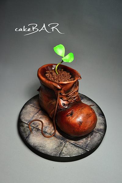 old shoe - Cake by cakeBAR
