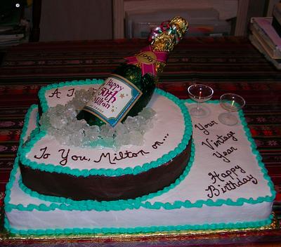 A Champagne Toast - Cake by Julia 
