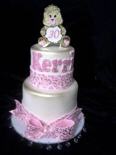 Kerr Bear - Cake by Cakes by Vicki