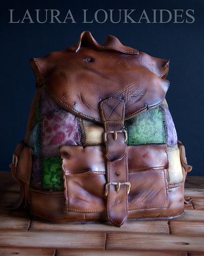 The Old Backpack - Cake by Laura Loukaides