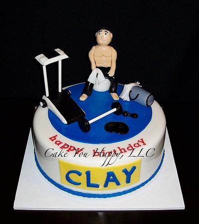 At the Gym - Cake by Cheryl