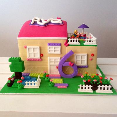 Lego friends  - Cake by cakesbylucille