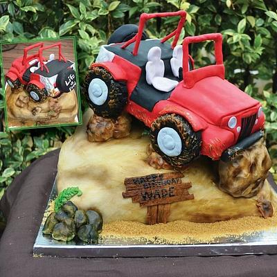 Jeep Cake - Cake by Two Sisters And A Cake