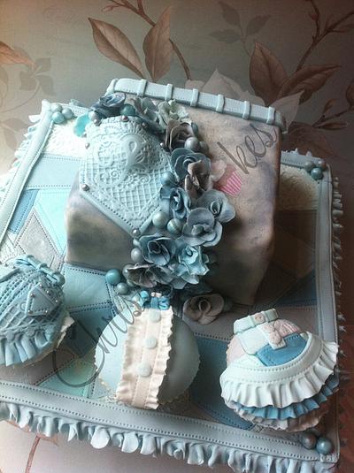 Denim Collection Cake  - Cake by Chrissy Faulds
