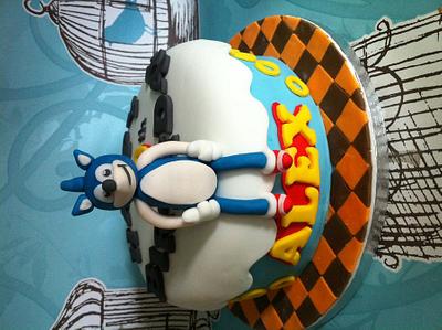Sonic for a Big Boy - Cake by Cakes galore at 24