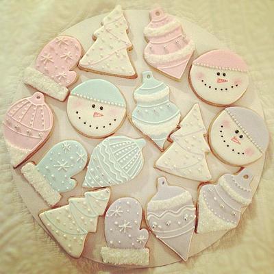 xmas cookies - Cake by joy cupcakes NY