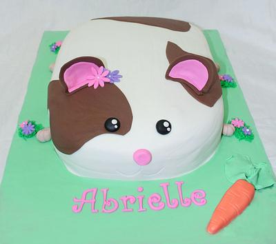 Hamster - Cake by Anchored in Cake