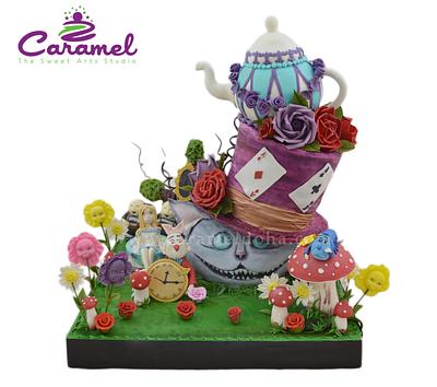 Alice in Wonderland - Cake by Caramel Doha
