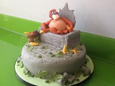 King Louie jungle book cake - Cake by Mrs Macs Cakes