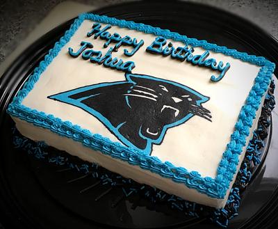 Carolina Panthers - Cake by Wendy Army
