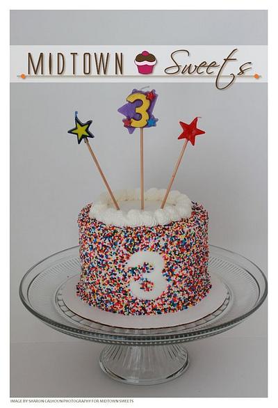 Rainbow Sprinkle Cake - Cake by Midtown Sweets