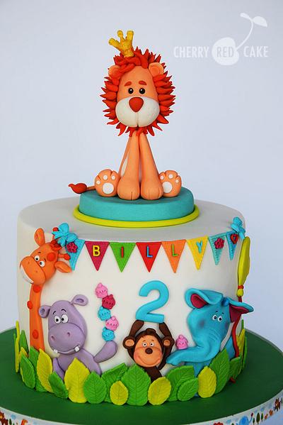 Jungle cake - Cake by Cherry Red Cake