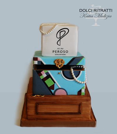Jewelry Box - Cake by Katia Malizia 