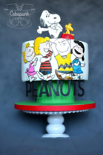 Peanut's 65th Birthday Collaboration Cake - Cake by Heather McGrath