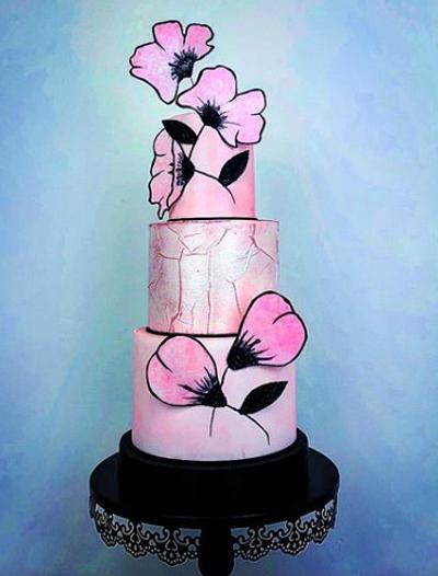 wafer paper wedding cake by Madl créations - Cake by Cindy Sauvage 