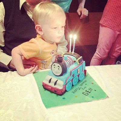 Thomas the tank - Cake by babysweetcakes