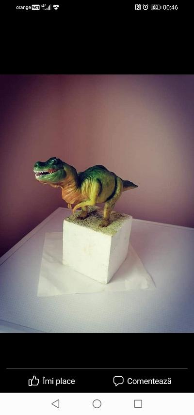 T-Rex  - Cake by Marcelica Popa 