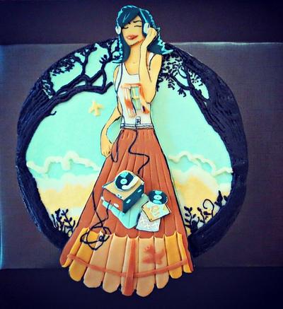 Threadcakes Entry: A Room With A View - Cake by Renee Daly