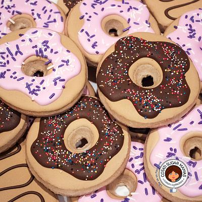 Doughnut Sugar Cookies - Cake by Isabelle (Cotati Sugar Mamas)
