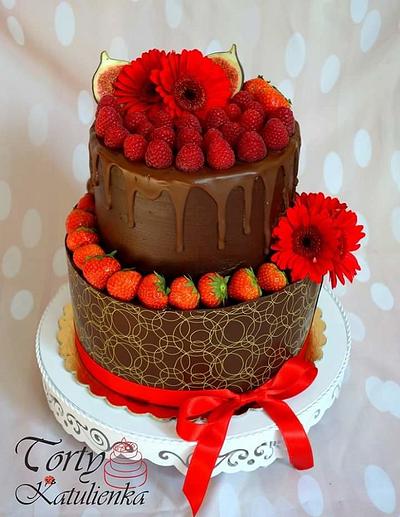 Chocolate cake - Cake by Torty Katulienka