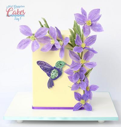 Hummingbird  - Cake by Teresa Davidson