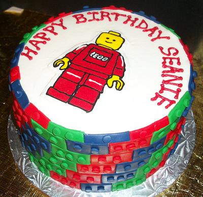 LEGO Cake - Cake by Tracy's Custom Cakery LLC
