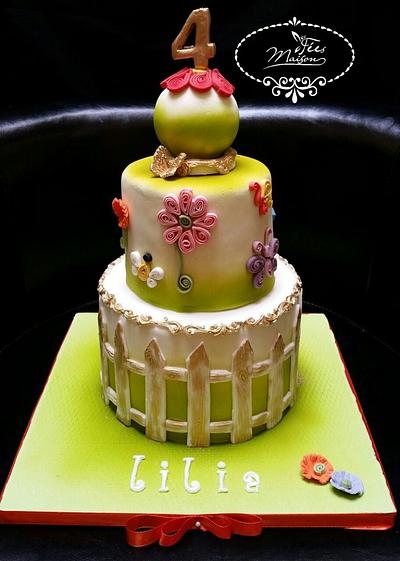  Spring cake - Cake by Fées Maison (AHMADI)