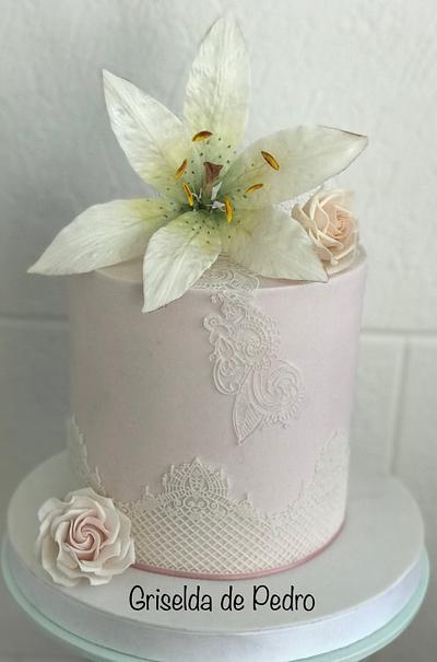 Flower cake  - Cake by Griselda de Pedro
