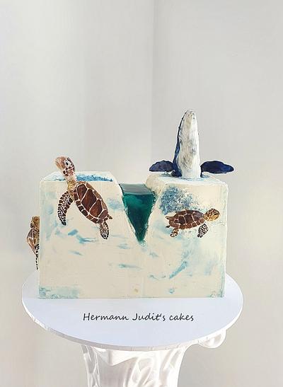 Turtle cake - Cake by Judit