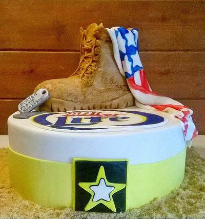 a military cake - Cake by  Pink Ann's Cakes