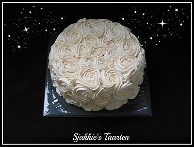 buttercream roses - Cake by Sjakkie's Taarten
