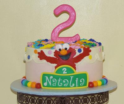 Elmo Birthday Cake - Cake by DaniellesSweetSide