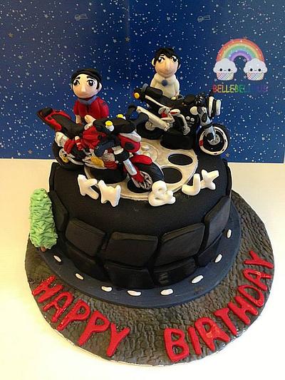 Ducati, super 4 cake - Cake by Bellebelious7