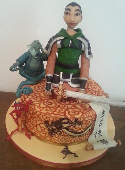 Mulan - Cake by Snezana