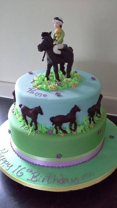 jockey cake  - Cake by milkmade