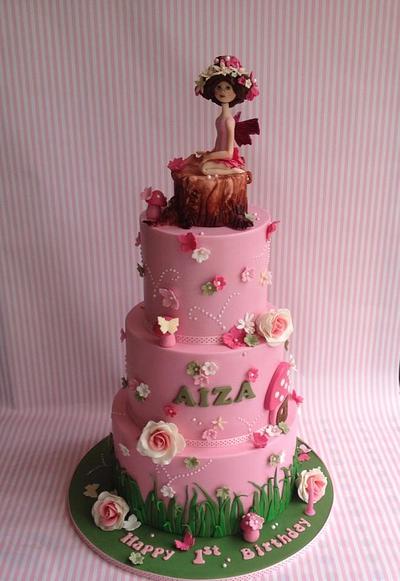 Woodland fairy Birthday cake - Cake by Cakes for mates