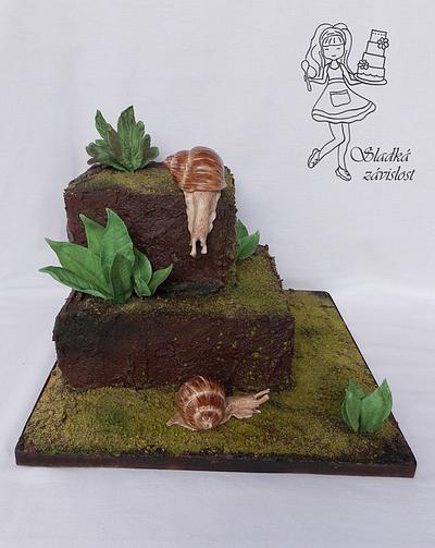 Snails - Cake by Sladká závislost