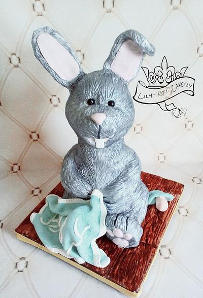 Chocolate bunny - Cake by Lily-rose cakery