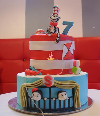 The Cat in the Hat - Cake by Sheeba 