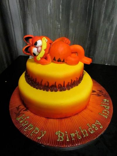 Garfield Cake - Cake by The Cake Orchard