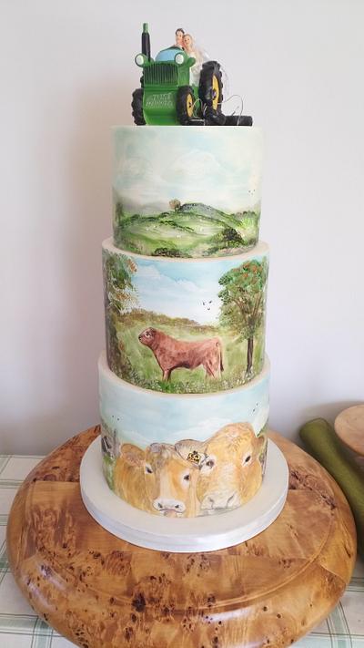 Farming Cake - Cake by milkmade