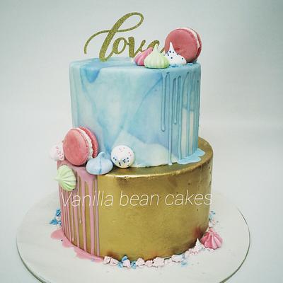 Birthday cake - Cake by Vanilla bean cakes Cyprus