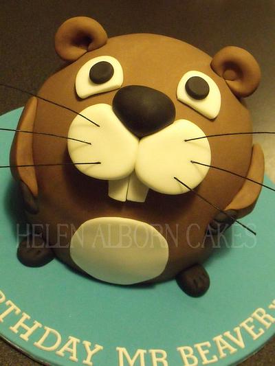  Beaver - Cake by Helen Alborn  