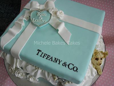 Tiffany Inspired Box - Cake by MicheleBakesCakes