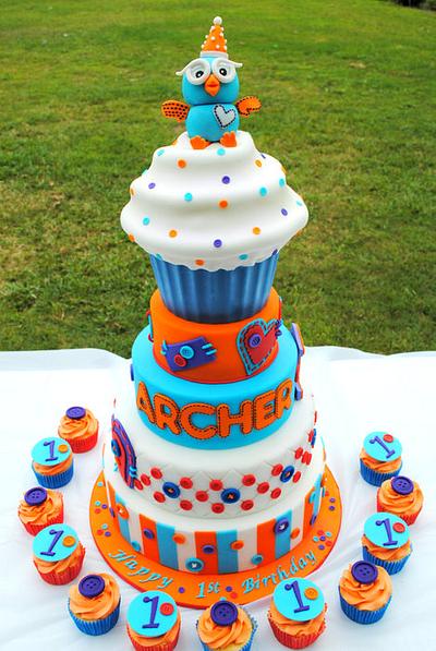 Hoot cake - Cake by Amelia's Cakes
