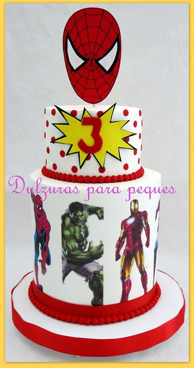 Super hero cake - Cake by Romina Haiek
