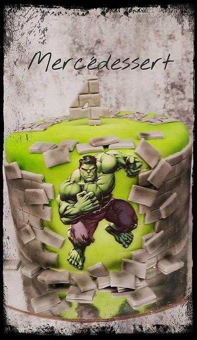 Hulk cake - Cake by Mercedessert