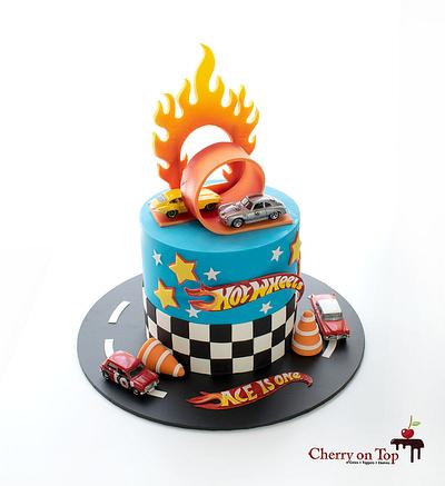 Hot Wheels Cake  - Cake by Cherry on Top Cakes